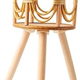 MERISHOPP Indoor Flower Pot Plant Stand Stable Basket Planter for Living Room Dorm Bar Total Height 41cm| Indoor Plant Pot | Balcony Hanging Basket | Flower Pot-image-62