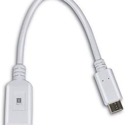 iBall USB Type-C Male to USB 3.0 Female OTG, White 10/100/ 1000 Mbps, 4k x 2k @30HZ, 5 Gbps Transfer Rate - White-image-26