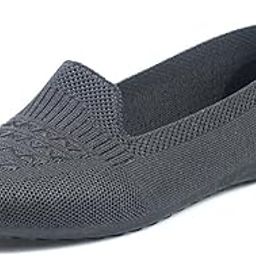 Flexible Memory Foam Women's Shoes for Walking Gym Training, Casual, Sports, Lightweight Athletics Slip-On Jutis Bellies Classy Ballerina for Ladies and Girls-image-91