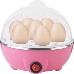 Egg Boiler Electric Automatic Off 7 Egg Poacher For Steaming, Cooking, Boiling And Frying, (350 Watts,Multicolor)-17