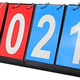 Scoreboard KASTWAVE 4-Digital Portable Table Top Scoreboard Flipper, Volleyball Basketball Table Tennis Sports Score Flip Scoreboard-image-71