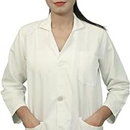 BOS MEDICARE SURGICAL White Lab Coat for Doctors, Scientists, Medical Students, Dentists – Full Sleeve Cotton Blend Unisex Apron | Professional Hospital, Lab, and Clinic Uniform-image-13