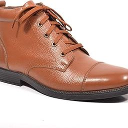 KIM-33 Tan Genuine Leather Formal Boot-image-59