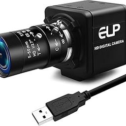 Hotpet 4K USB Camera 10X Optical Zoom Webcam Built-in Microphone for Video Conference Live Streaming IMX317 Sensor 2160P 30FPS Webcamera with 5-50mm Varifocal Lens for PC Laptop Raspberry Pi-13