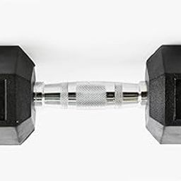 GYMOOSE's Rubbee Hex Dumbbell for Home Gym ( Single Pcs. ) (2.5 KG)-10