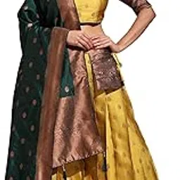 fabcartz The Traditional South Indian Half Saree for Women's-picture-46