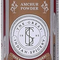 The Great Indian Spicery | Amchur Powder | 100gm Tin – 100% Pure & Natural, Farm Fresh, Non-Adulterated, Antioxidant-Rich for Gut Health & Digestion – Perfect for Chutneys & Curries-image-25