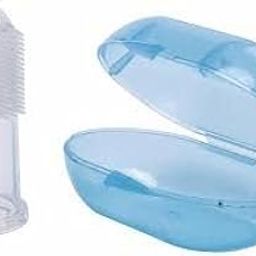 VALUEDEAL Baby Silicone Finger Toothbrush with case for Easy Cleaning, Massaging, and Soothing Gums-image-79