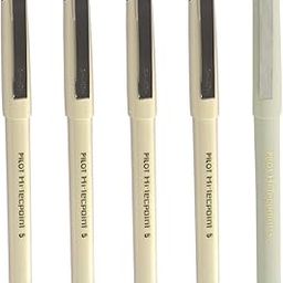 Pilot Hi-Tecpoint O5 0.5mm Extra Fine Point Roller Ball Pen | Pack Of 5 (4 Blue + 1 Black)-image-14