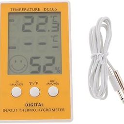 Thermometer Clock Hygrometer Lcd Digital Dc105-picture-21