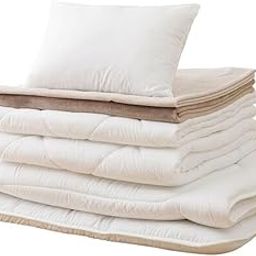 NITORI 7545505 All Season No Cover, Dust Mite Resistant, 6-Piece Set, Semi-Double Size, White-15