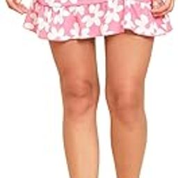 Womens Multicolor Printed Skirt - Mini/Short Polyester Skirt (6923)-picture-8