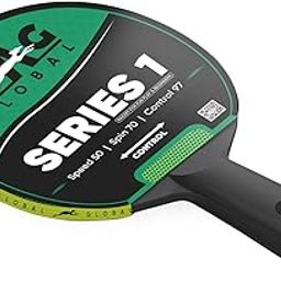 STAG Wood (New Launch) Global Series 1 Table Tennis Racket | Lightweight |Funplay & Beginners | Green and Black |-11