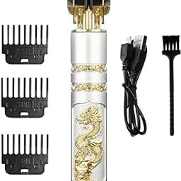Dragon Beard Trimmer For Men, Professional Hair Clipper, Adjustable Blade Clipper and Shaver, Close Cut Precise Hair Machine, Body Trimmer (Metal Body)-image-18