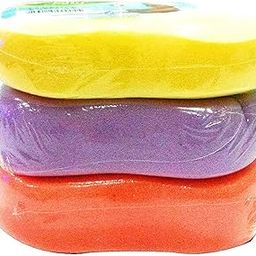 Multi-Purpose Facial & Body Sponge | Soft, Vibrant, Versatile | Multicolour | 3 Pack-image-74