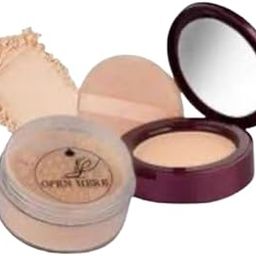 HR Loose Powder for Face | Lightweight Matte Finish Makeup Powder | Oil Control, Long-Lasting Formula with Puff | Suitable for All Skin Types – 20g-4