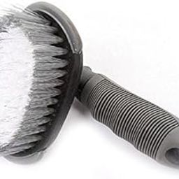 Tuqo Scrubber Brush with Anti-Slip Handle – Durable Automotive,Household & Outdoor Cleaning Brush with Comfortable Grip, Grey Color | Easy Scrubbing for Tough Dirt and Grime - TQ479-image-32