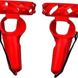 CALANDIS™ Controller Grips Cover Accessories Replacement Anti-Throw for Pico Neo3 Kids Red | PC & Console VR Headsets | Virtual Reality-89