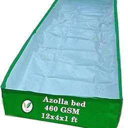 IAgriFarm 460 GSM HDPE UV Stabilize, (Green, 12ftx4ftx1 ft) - Pack of 1 - Azolla Bed-image-42