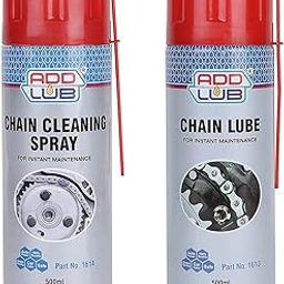 ADD LUB Chain Cleaner and Lube Combo Spray for Cycle Motorcycle & Chain Driven Machines 500ML (Pack of 2)-30