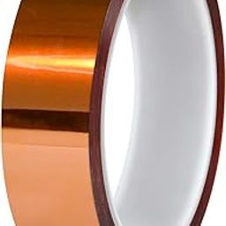 Hxtape High Temperature Kapton Tape,Polyimide Film Tape to Masking,3D Printing,Electric Task,Soldering, 1"(25mm)-36yds-1 Roll-picture-20