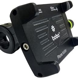 BOBO BM3 Aluminium Waterproof Bike/Motorcycle/Scooter Mobile Phone Holder Mount, Ideal for Maps and GPS Navigation (Black)-image-82