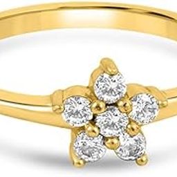 925 Sterling Silver Blossoming Beauty Gold Plated Ring | Gifts For Women And Girls | With Certificate of Authenticity and 925 Hallmark-image-72