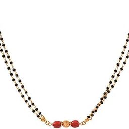Women's Gold Plated Copper Mangalsutra (Golden, Length 18.00 inches, No.126M)-7