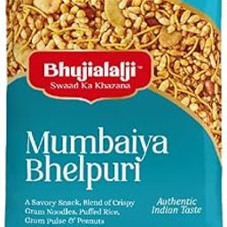 Bhujialalji Mumbaiya Bhelpuri (pack of 1) 150g | Mumbai style Bhelpuri | Tangy & Spicy | All time favourite indian snacks/Namkeen | Ready to eat | Crispy & Light snacks.-image-41