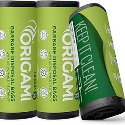 Origami Garbage Bags for Dustbin - Medium 19 x 21 Inches | 30 piece per Roll (Pack of 3, Black)-23