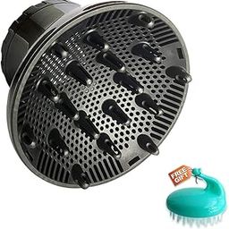 Universal Hair Diffuser, Hair Dryer Diffuser Attachment for Curly and Natural Wavy Hair, Professional Blow Dryer Diffuser, Adjustable from 1.4 Inch to 2.6 Inch-image-73