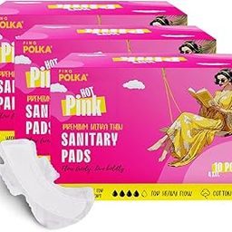 Hot Pink Sanitary Pads For Women | As Seen On Shark Tank | 30 Ultra-Thin Pads | 18 XL + 12 XXL Sanitary Napkins | Cotton Soft Feel, Rash Free, Skin Friendly, Wider Wing, 5 layers Leak Protection-picture-18