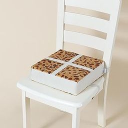 ATORSE Toddlers Booster Seat Lightweight Multifunctional for Dining for High Chairs Leopard Print-image-105