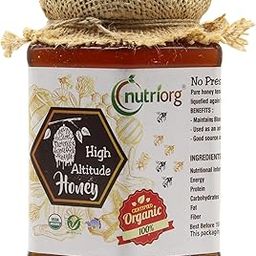 Nutriorg Certified Organic High Altitude Honey 500g | 100% Pure, Unadulterated, and NMR Approved | Raw Himalayan Honey for Weight Management, Energy Boost & Immunity | No Added Sugar | Natural Sweetener-picture-16