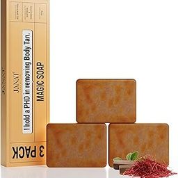 JANNAT Magic Soap, Body Tan Removing Soap, 3 Pack-image-12