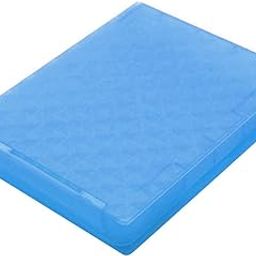Magideal 2.5" SATA Hard Drive HDD SSD Enclosure External Disk Case Storage Box Blue-24