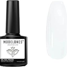 Modelones Nail Polish 7ml from BELLE GAGA UV Gelpolish Soak Off Nail Art Design Manicure at Home DIY Gifts for Women Girls UV Nail Gel Polish (1634)-image-77
