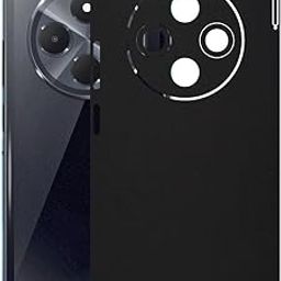 AtOdds Mobile Skin Sticker Wrap | Compatible for REDMI 14C (5G)| Scratchproof Matte Finish | Full Coverage for All Sides & Camera Protection (Matte Black)-image-43
