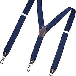 Fashion Men's Suspenders Pants Adjustable Unisex Adjustable Y Back Blue | Clothing Shoes & Accessories | Mens Accessories | Suspenders Braces-image-84