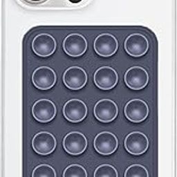 Bold Byte Phone Holder Suction Phone Case | Suction Phone Case, Anti-Slip Silicone Sticky Pads, Multipurpose Hands-Free Mount for Selfies, Videos, Shower, Car Dashboard (Gray)-image-65