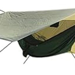 UJEAVETTE® Camping Waterproof Sunscreen Canopy Mosquito Net Hammock Suit Set Green-image-73