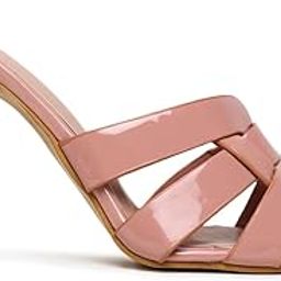 Cross Strap Patent Leather 4 Inch Stiletto Heels-image-23