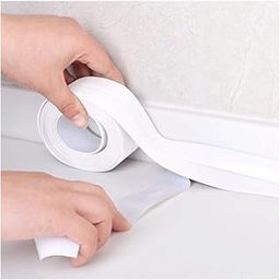 Krupaksh Waterproof Anti-waterproof Joint Sealing Tape & Wall Corner Line Tape Sink Toilet Bathroom Protector Mildew Tape Kitchen Joint Sealing Strip Bathroom Toilet Cubicle Wall Corner Tape (1Pcs)-image-15