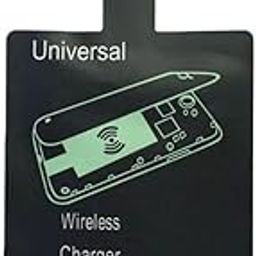 Ubervia Wireless Charging Receiver Card – Micro USB Charger Adapter Patch Module for Smartphones & Devices | Black-image-24