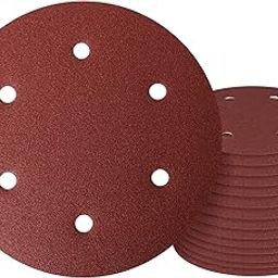 9 Inch 6-Hole Sanding Disc-Grit 80-picture-3
