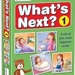 Creative's What's Next -1| A Memory Game to Develop Logical Thinking & Story Telling | Sequence Cards| Pre-School Games | Learning & Educational | What's Next Series for Ages 4 & Up-22