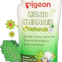 Pigeon Liquid Cleanser Naturals Refill,PH Friendly,No Added Color,No Added Alcohol,Natural Cleanser, for Baby Feeding Bottle,Feeding Accessories,Fruits and Vegetables,500 ml-23