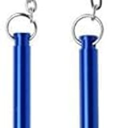 SAZ DEKOR 6x2pcs Outdoor Survival Camping Training Emergency Safety Whistle Royal Blue-image-81