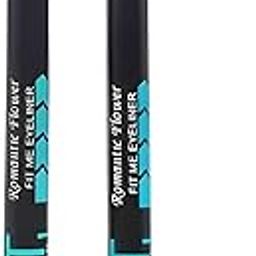 Bridester Fit Me Makeup Waterproof Super Lasting Liquid Eyeliner (Pack Of 2) 7.6 G (Black)-image-77