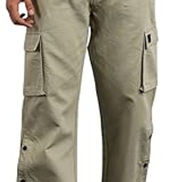 Baggy Fit Casual Trouser Multy Pockets Pants for Men-image-81
